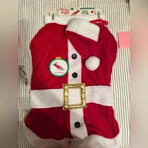 NWT Merry & Bright Santa costume for dogs, size XL